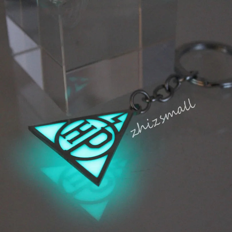 Triangle Lightning Keychain