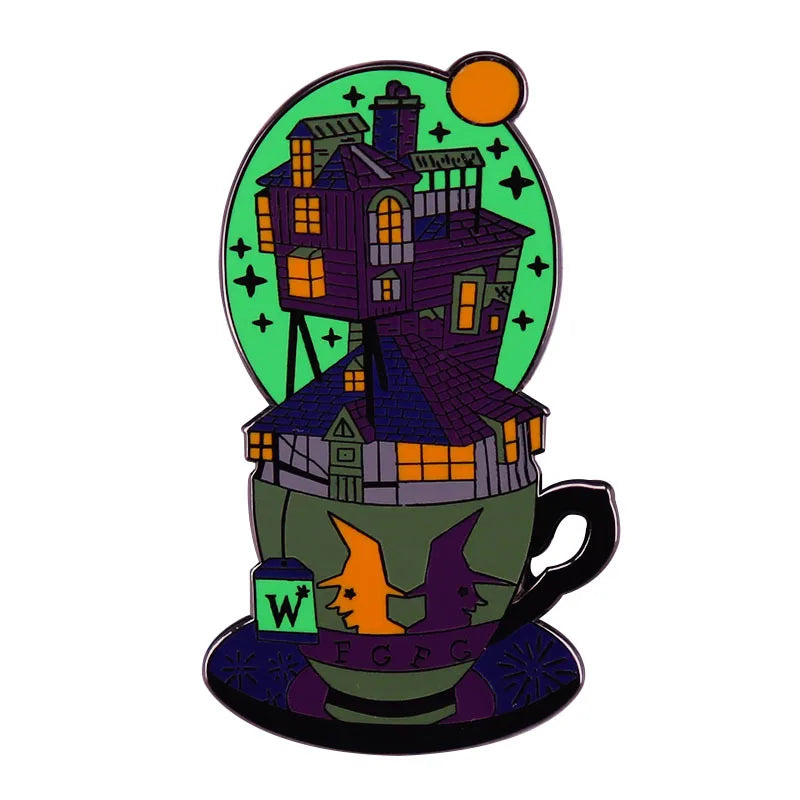 Magic Movie Novel Series Metal Badge - Image 2