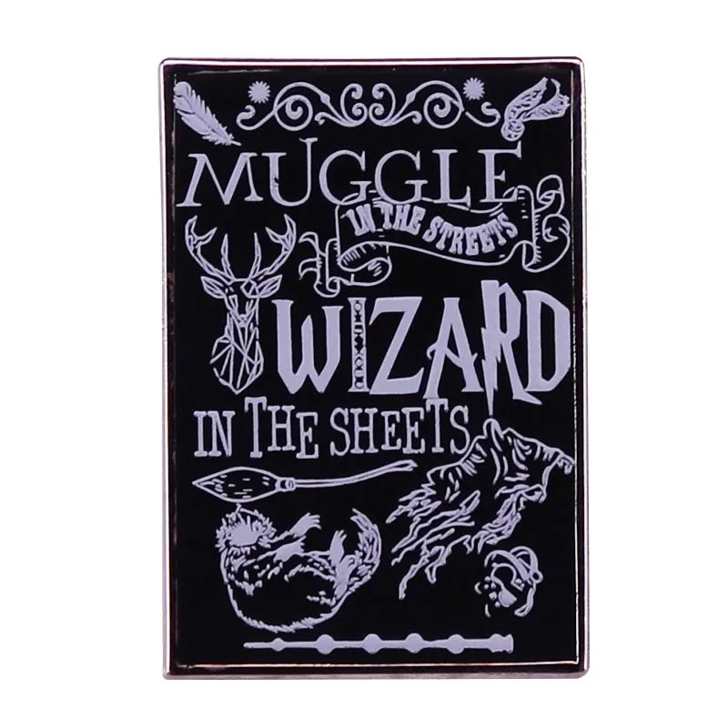 Magic Movie Novel Series Metal Badge - Image 25