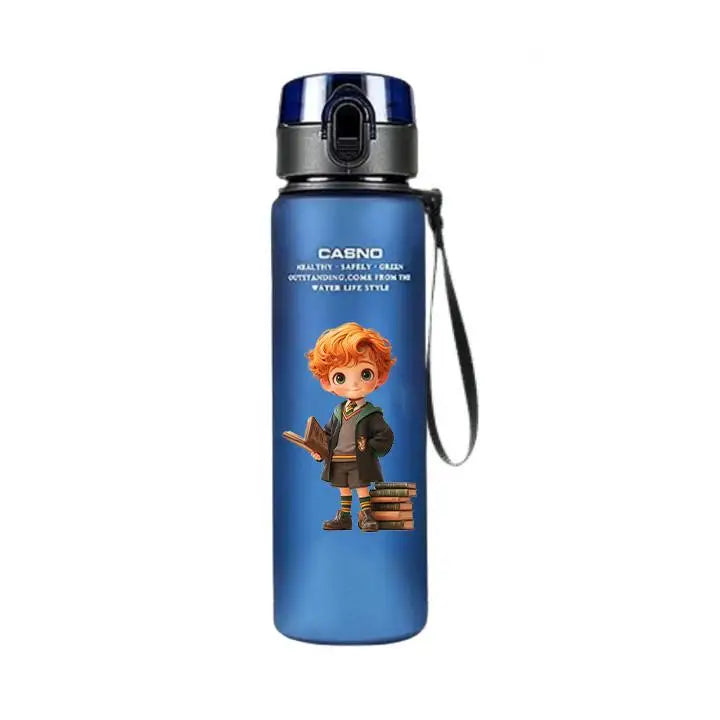 Harry Potter Water Cup – Hogwarts Emblem Large Capacity 560ml Portable Water Bottle - Image 5