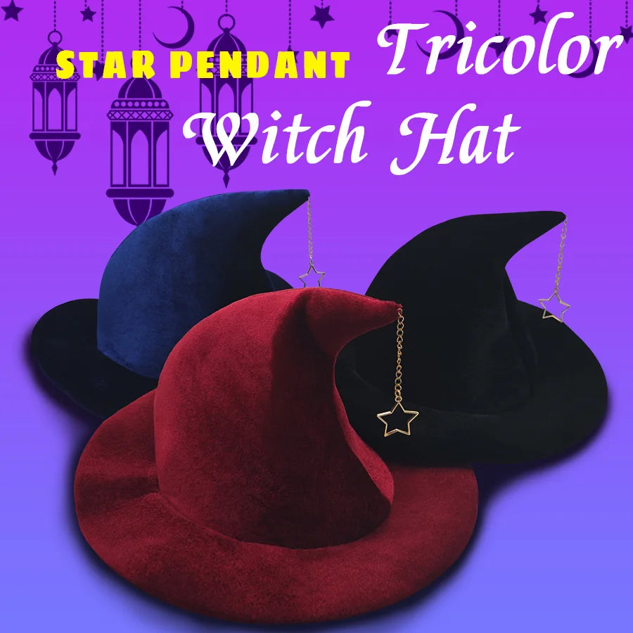 Halloween Witch & Wizard Hat