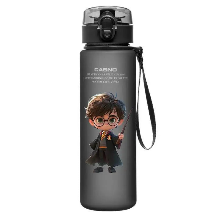Harry Potter Water Cup – Hogwarts Emblem Large Capacity 560ml Portable Water Bottle - Image 2