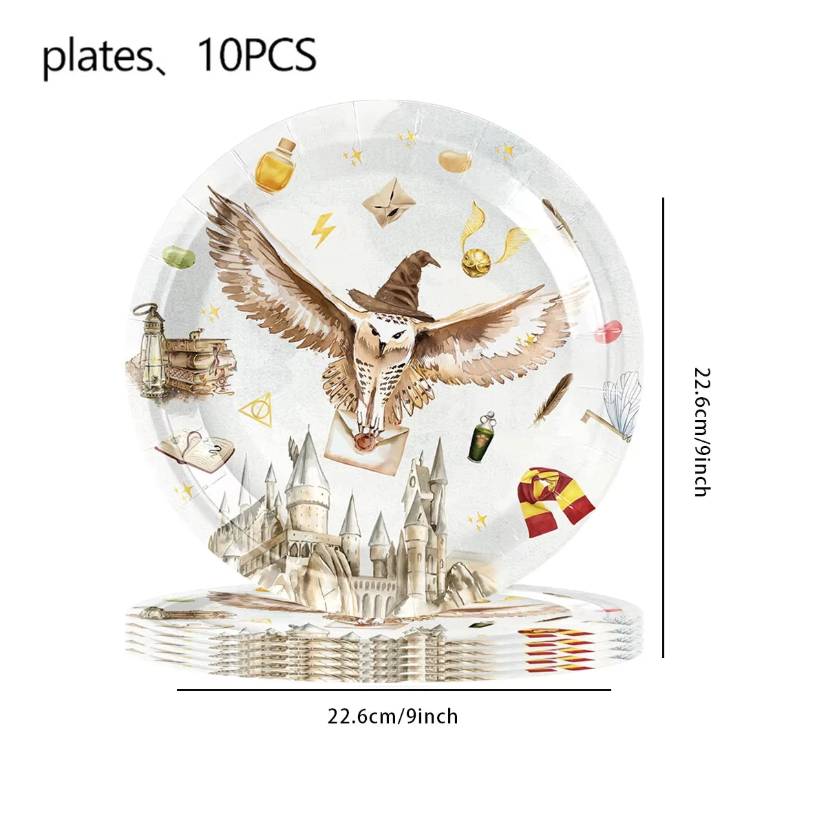 Magic School Birthday Party Decoration Set - Image 6