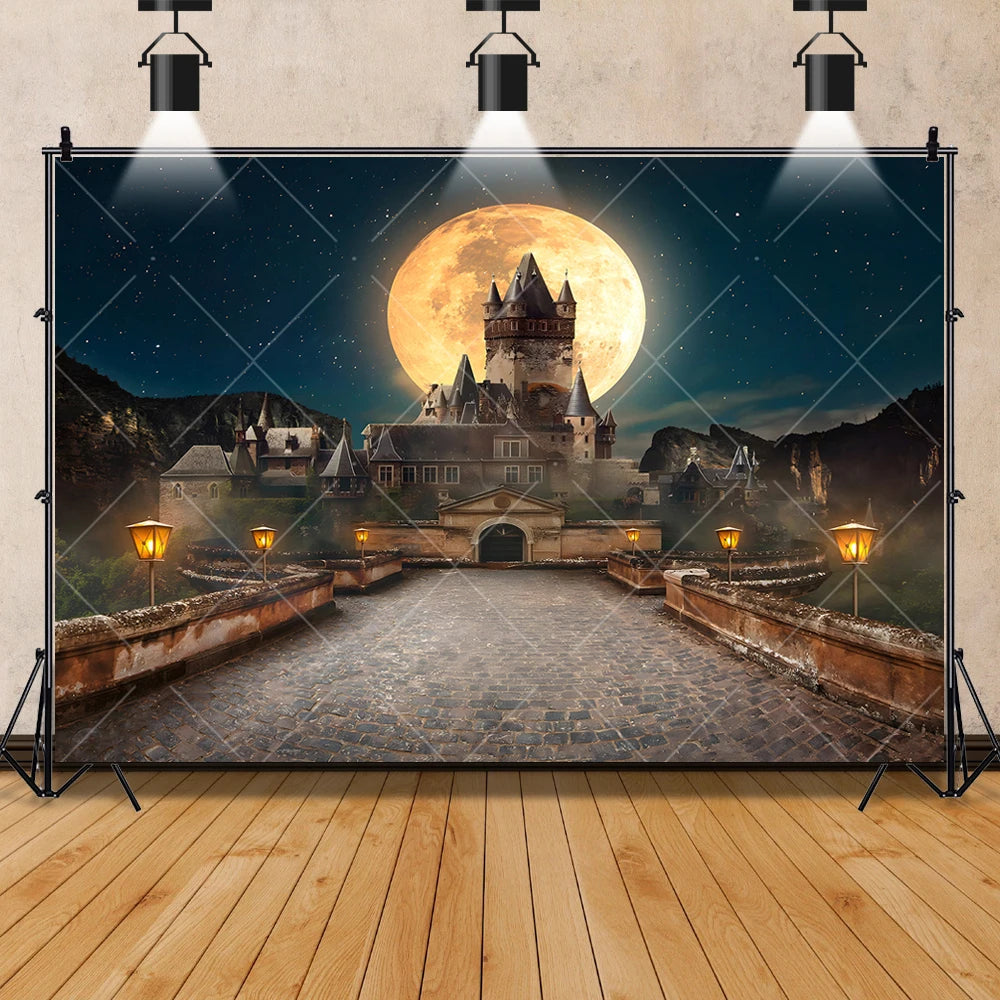 Magic Castle Witches & Wizards School Backdrop - Image 7