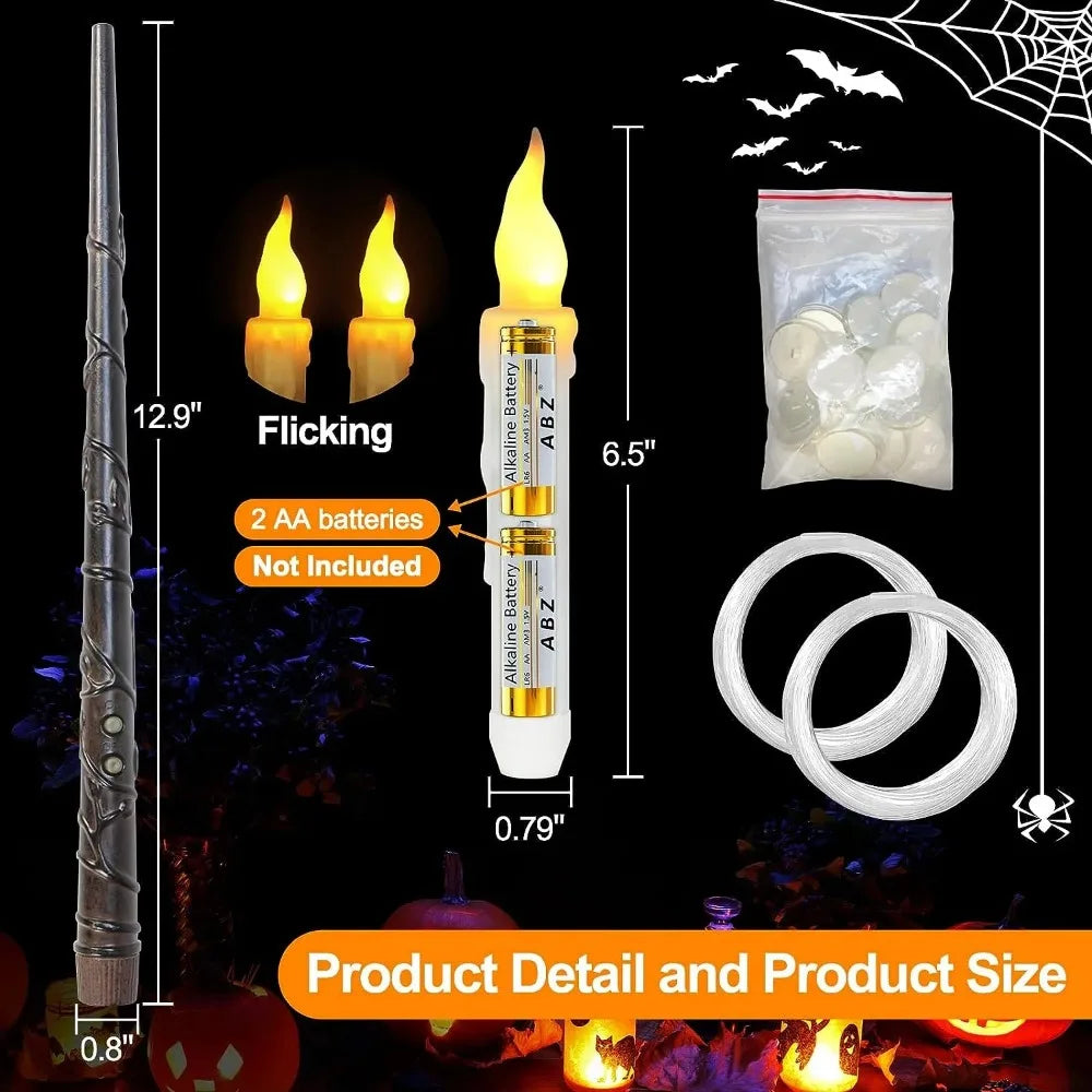 Magic Wand Remote-Controlled Floating Candle - Image 6