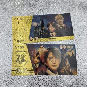 Ron Weasley Gold Plastic Souvenir Card