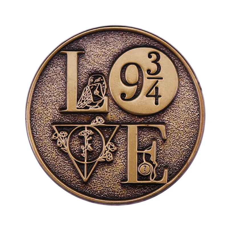 Magic Movie Novel Series Metal Badge - Image 6
