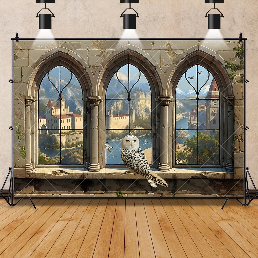 Magic Castle Witches & Wizards School Backdrop - Image 15