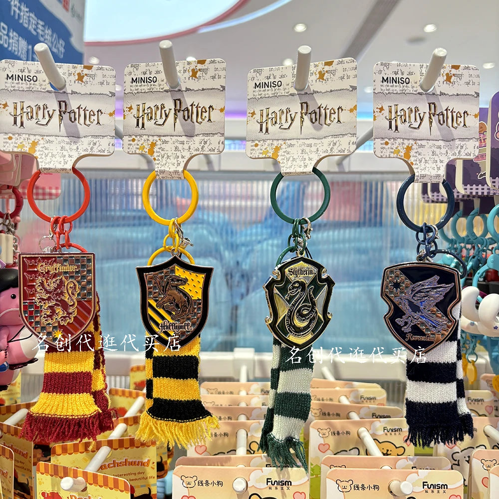 Authentic Harry Potter Series Preppy Style Scarf Keychain