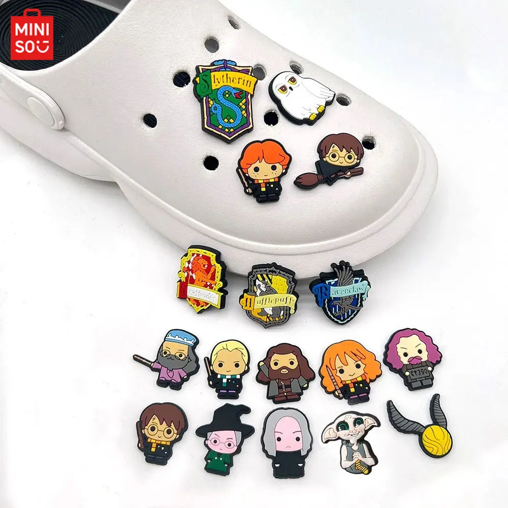 17pcs Harry Potter Anime Shoe Charms Set - Image 4