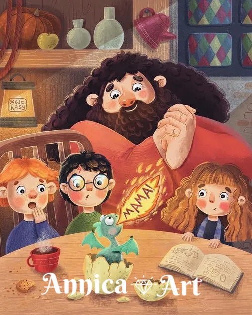 Harry Potter Cartoon 5D Diamond Painting - Image 27