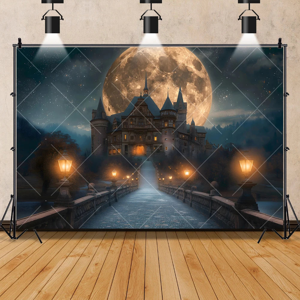 Magic Castle Witches & Wizards School Backdrop - Image 14