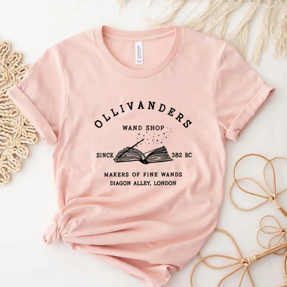 Ollivanders Wand Shop T-Shirt - Image 4