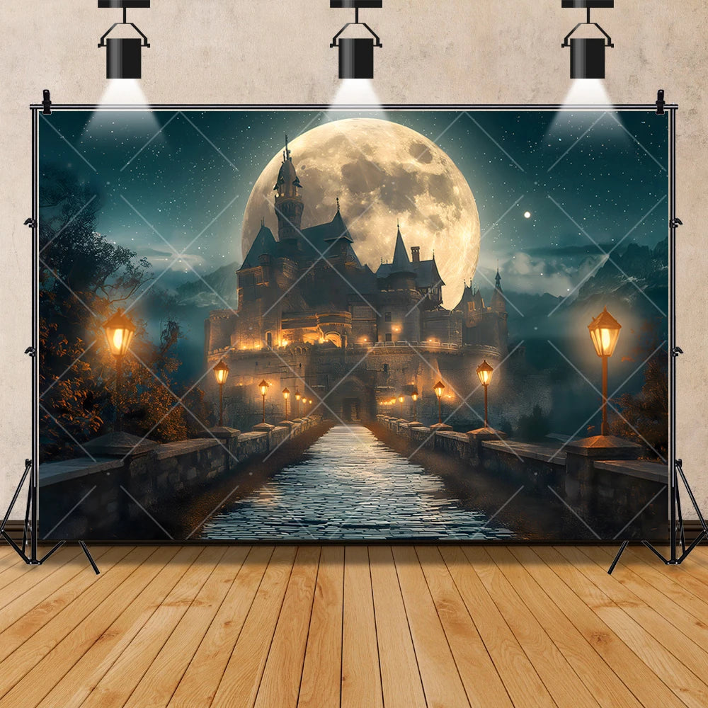 Magic Castle Witches & Wizards School Backdrop - Image 6
