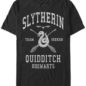 Men's Slytherin Seeker Short Sleeve Crew T-shirt