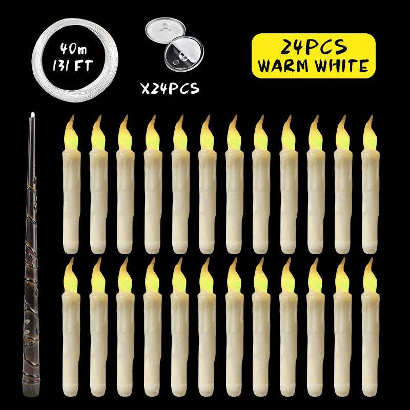 Magic Wand Remote-Controlled Floating Candle - Image 7