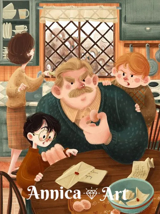 Harry Potter Cartoon 5D Diamond Painting - Image 15