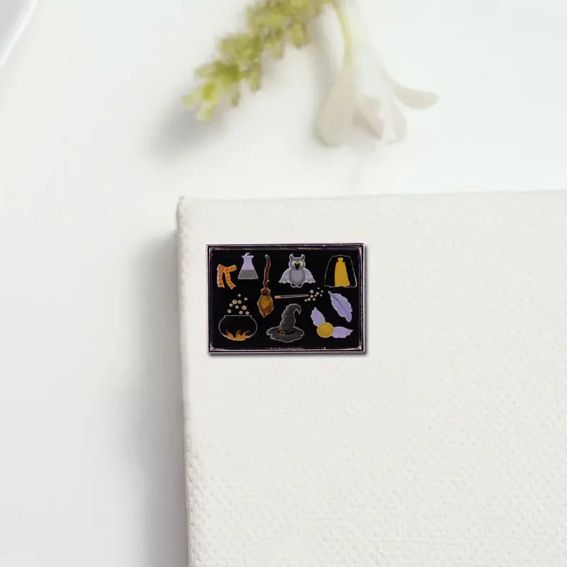 Harry Potter Magic Item Brooch Set - Image 6