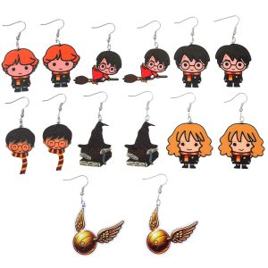 Harry Potter Magical School Character Earrings