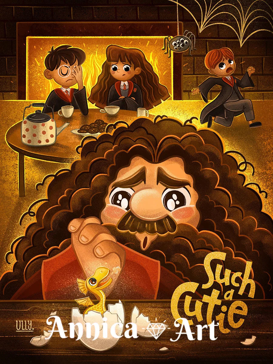 Harry Potter Cartoon 5D Diamond Painting - Image 9