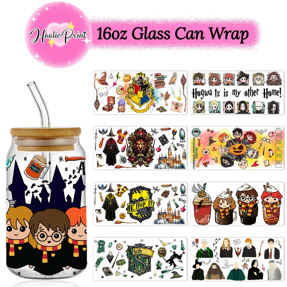 Wizard World UV DTF 16oz Cup Wrap