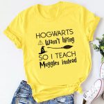 “Hogwarts Wasn’t Hiring So I Teach Muggles Instead” T-Shirt