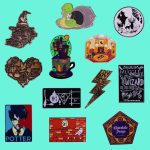 Magic Movie Novel Series Metal Badge