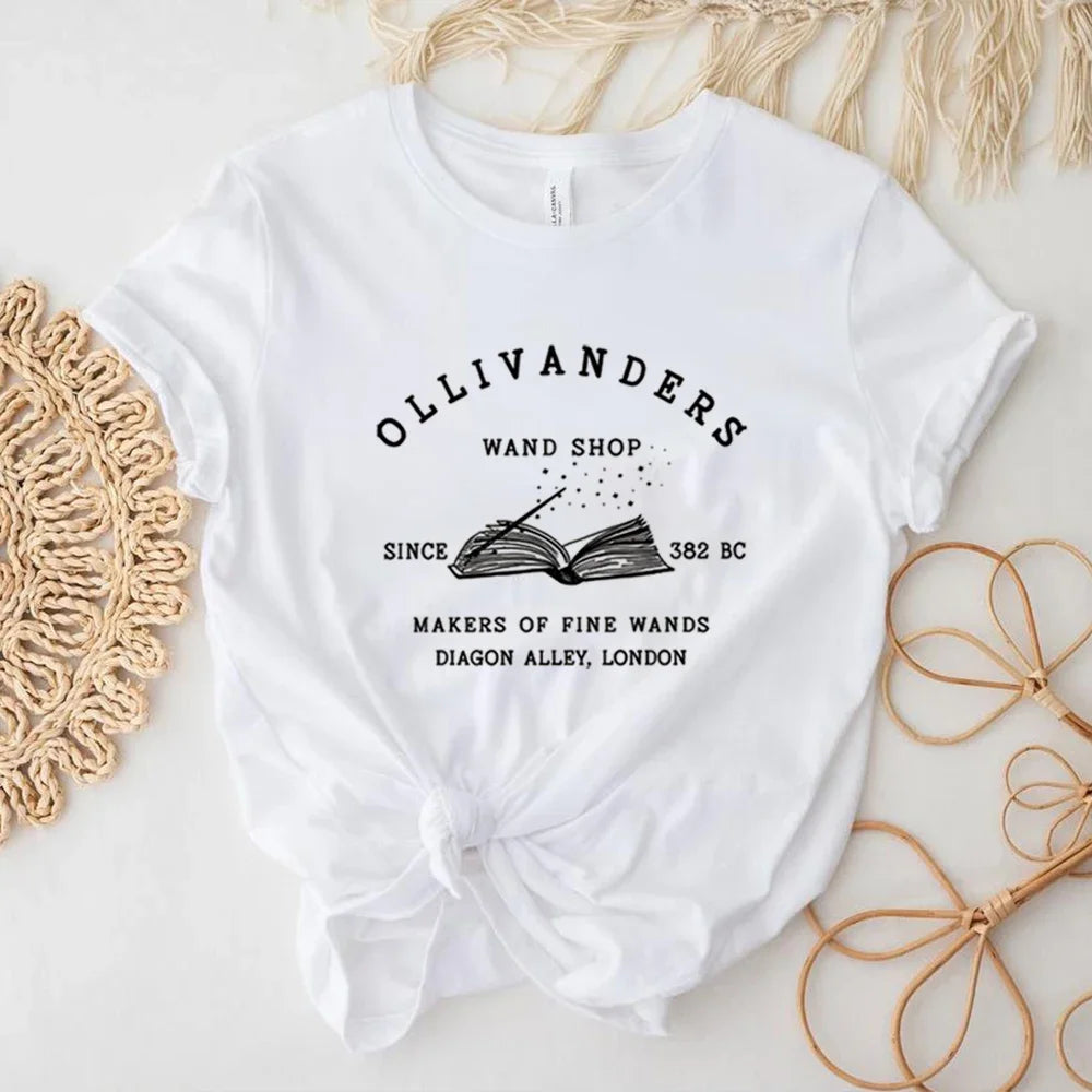 Ollivanders Wand Shop T-Shirt - Image 5