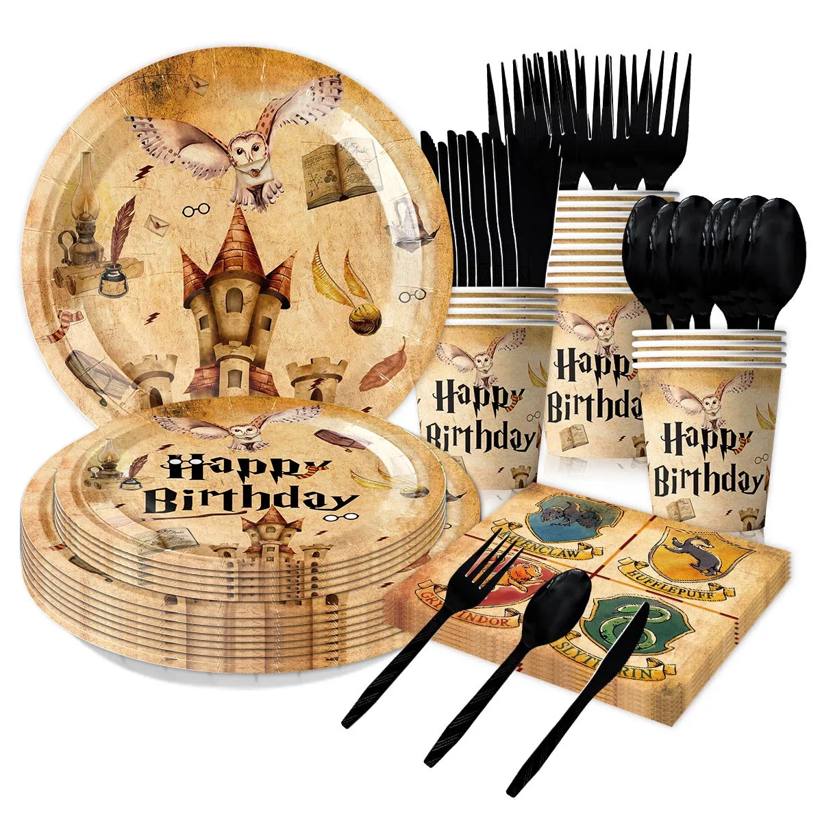 ๐ Academy Magic Harries Birthday Party Decorations Set - Image 2