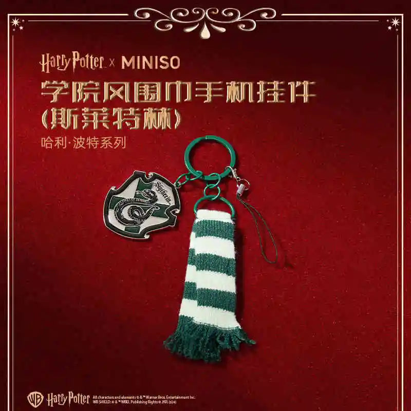 Authentic Harry Potter Series Preppy Style Scarf Keychain - Image 9