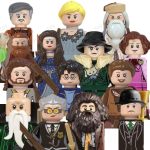 14pcs/set Harris HP Mini Man Figures