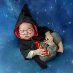 Newborn Magician Photography Costume