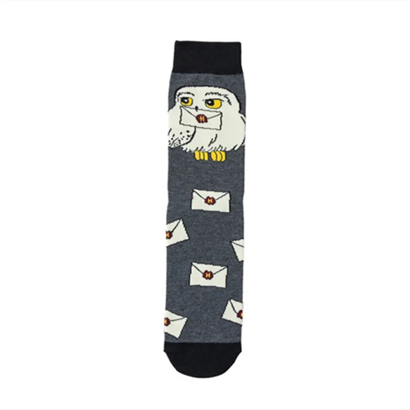 Anime Owl Wizard Socks - Image 10