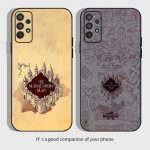 Marauder's Map & Train Ticket Art Phone Case