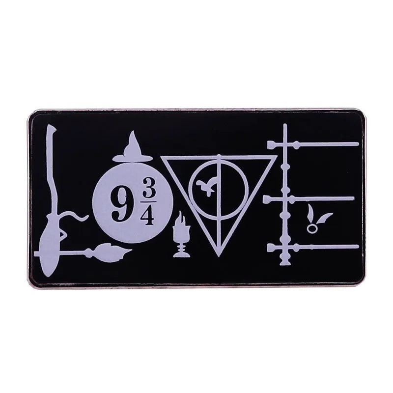 Magic Movie Novel Series Metal Badge - Image 19