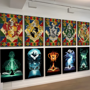 Harry Potter Landscape Wand Movie Sticky Poster