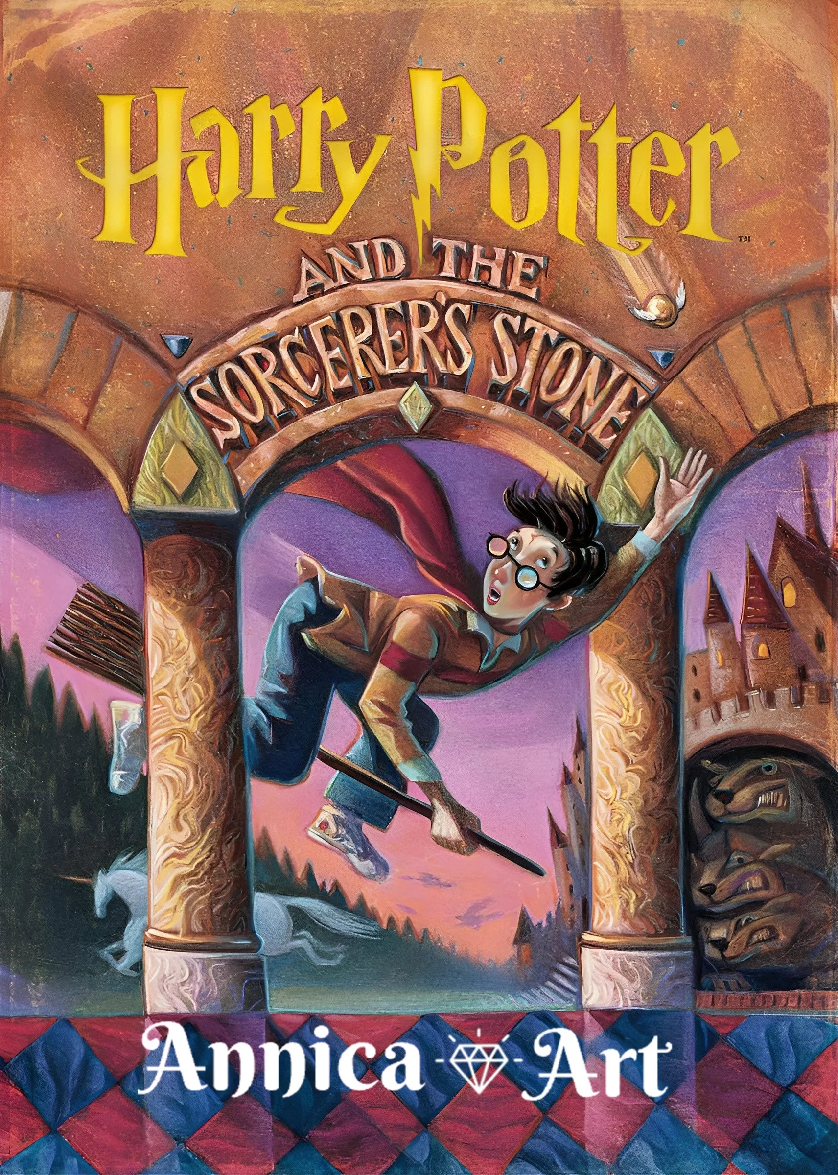 Harry Potter Cartoon 5D Diamond Painting - Image 10