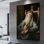 Hogwarts Headmasters Gallery Portraits Poster